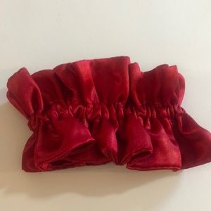 Ruffle Silk Scrunchie